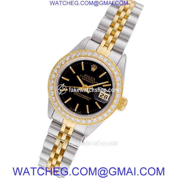 Rolex 69173 Datejust Automatic Female Stainless Steel