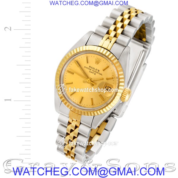 Rolex 6917 Date Automatic Female Stainless Steel