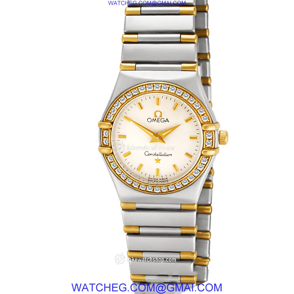 Omega 6553/865 Constellation Quartz Female Stainless Steel