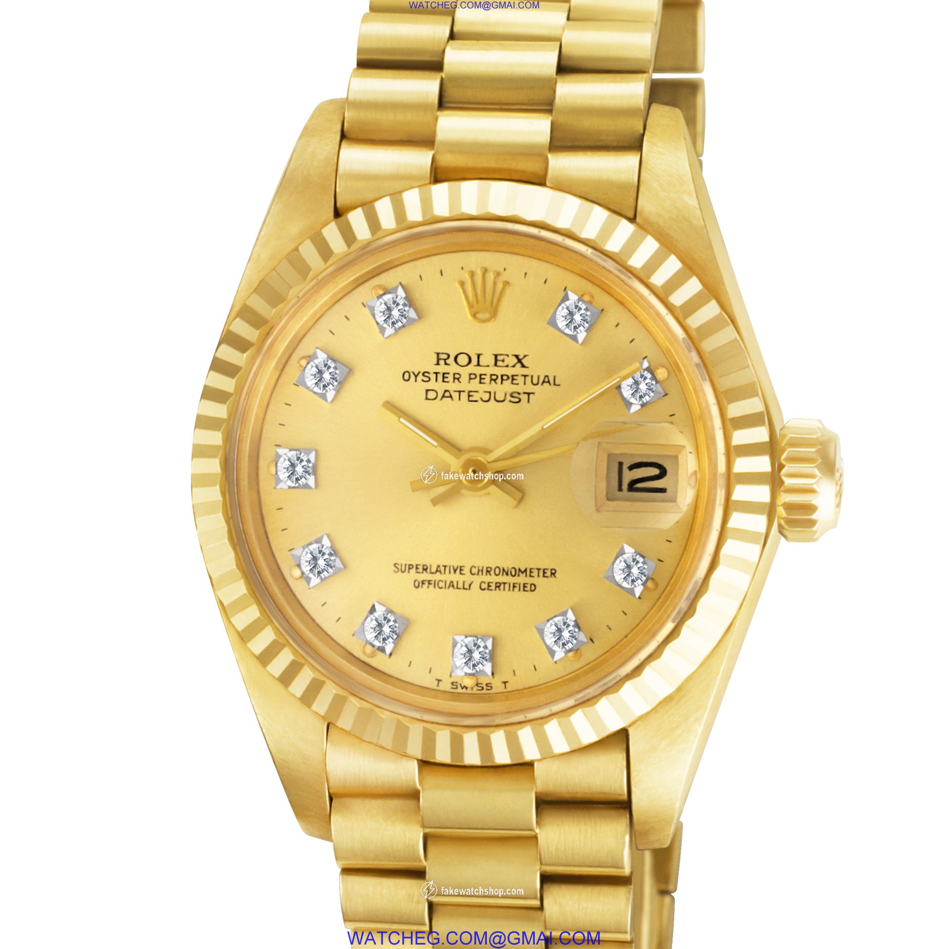 Rolex 6917 Datejust Automatic Female 18k yellow gold