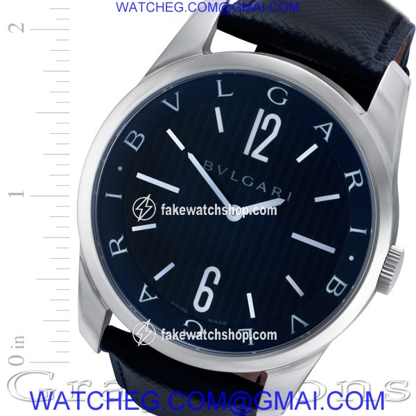 Bvlgari st42s Solotempo Quartz Male Stainless Steel