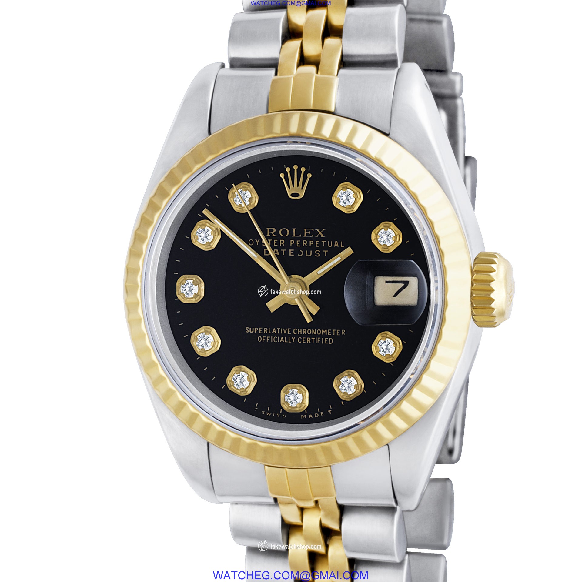 Rolex 69173 Datejust Automatic Female Stainless Steel
