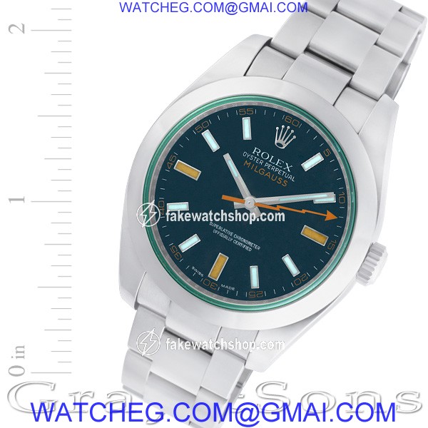 Rolex 116400 Milgauss Automatic Male Stainless Steel