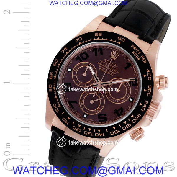 Rolex 116515ln Daytona Automatic Male 18k rose gold