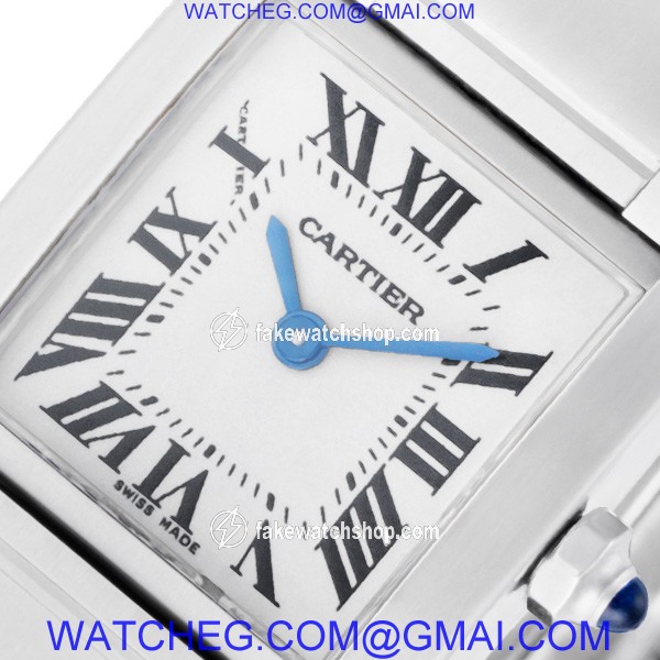 Cartier W51008Q3 Tank Francaise Quartz Female Stainless Steel