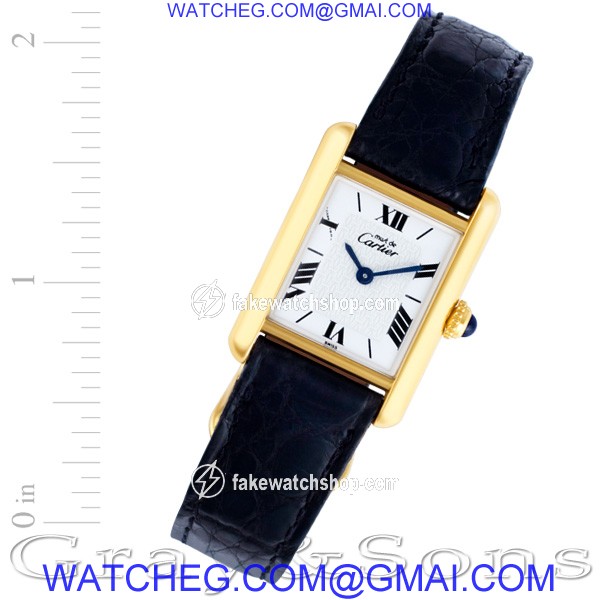 Cartier 1613 Vermeil Quartz Female Vermeil