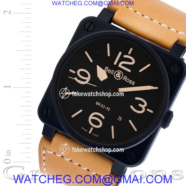 Bell & Ross BR01-92-HERITAGE Aviation Automatic Male Stainless Steel