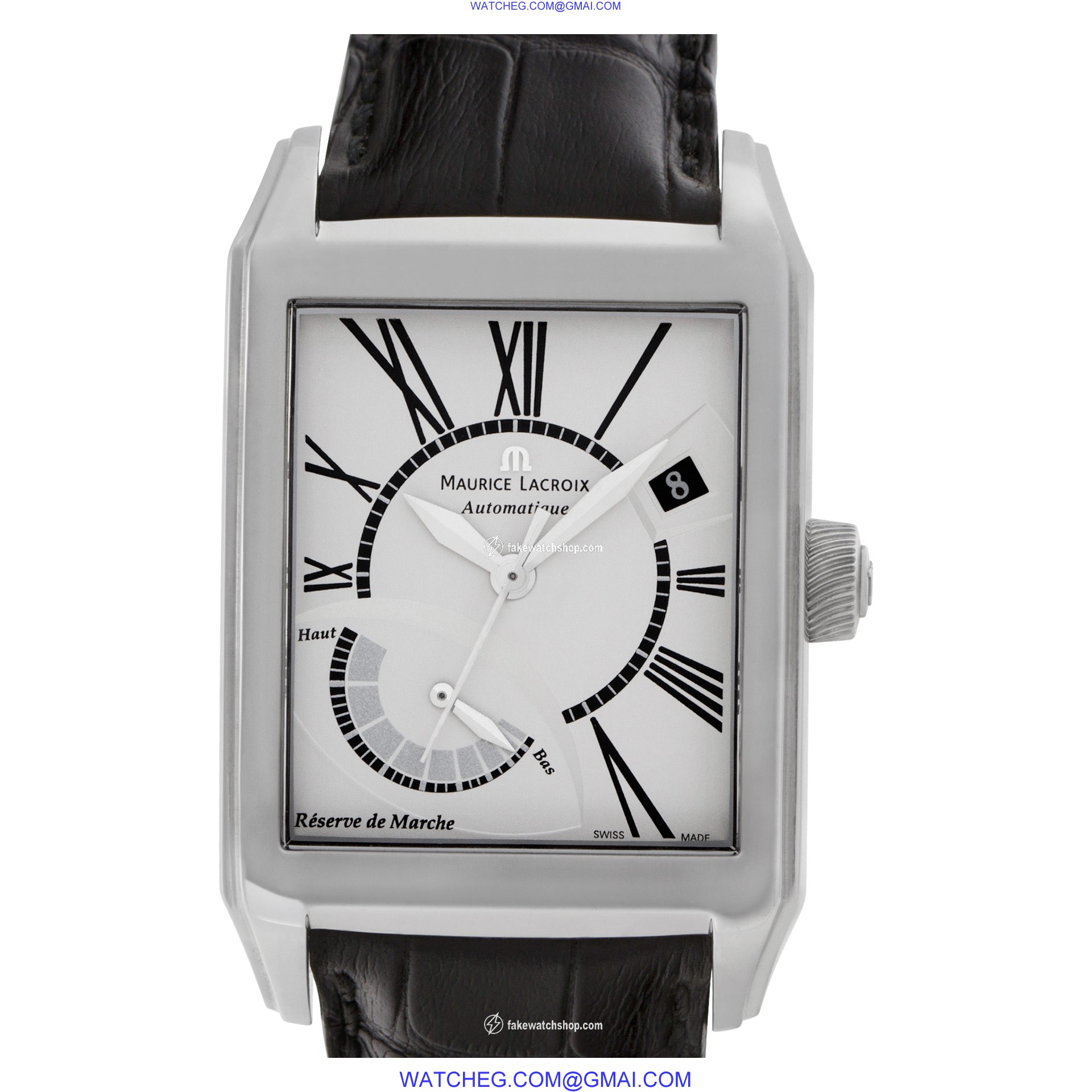 Maurice Lacroix PT6157 Reserve de Marche Automatic Male Stainless Steel
