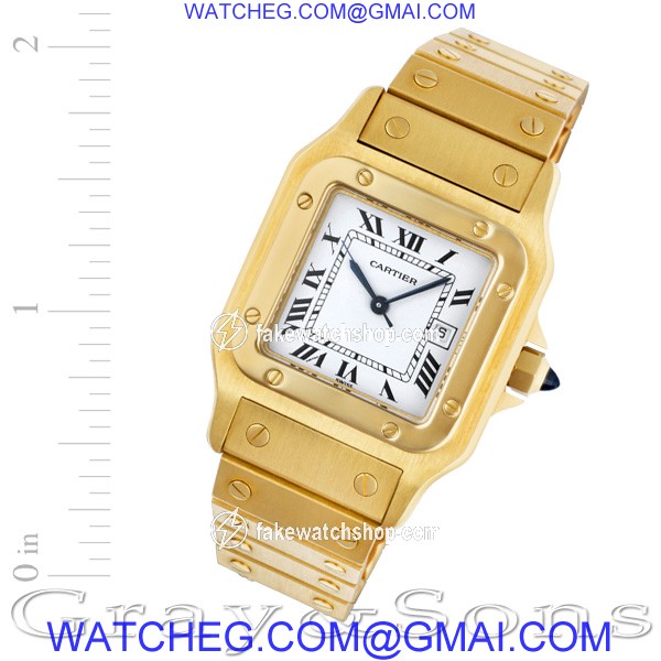 Cartier Cartier 2530 Santos Automatic Male 18k yellow gold