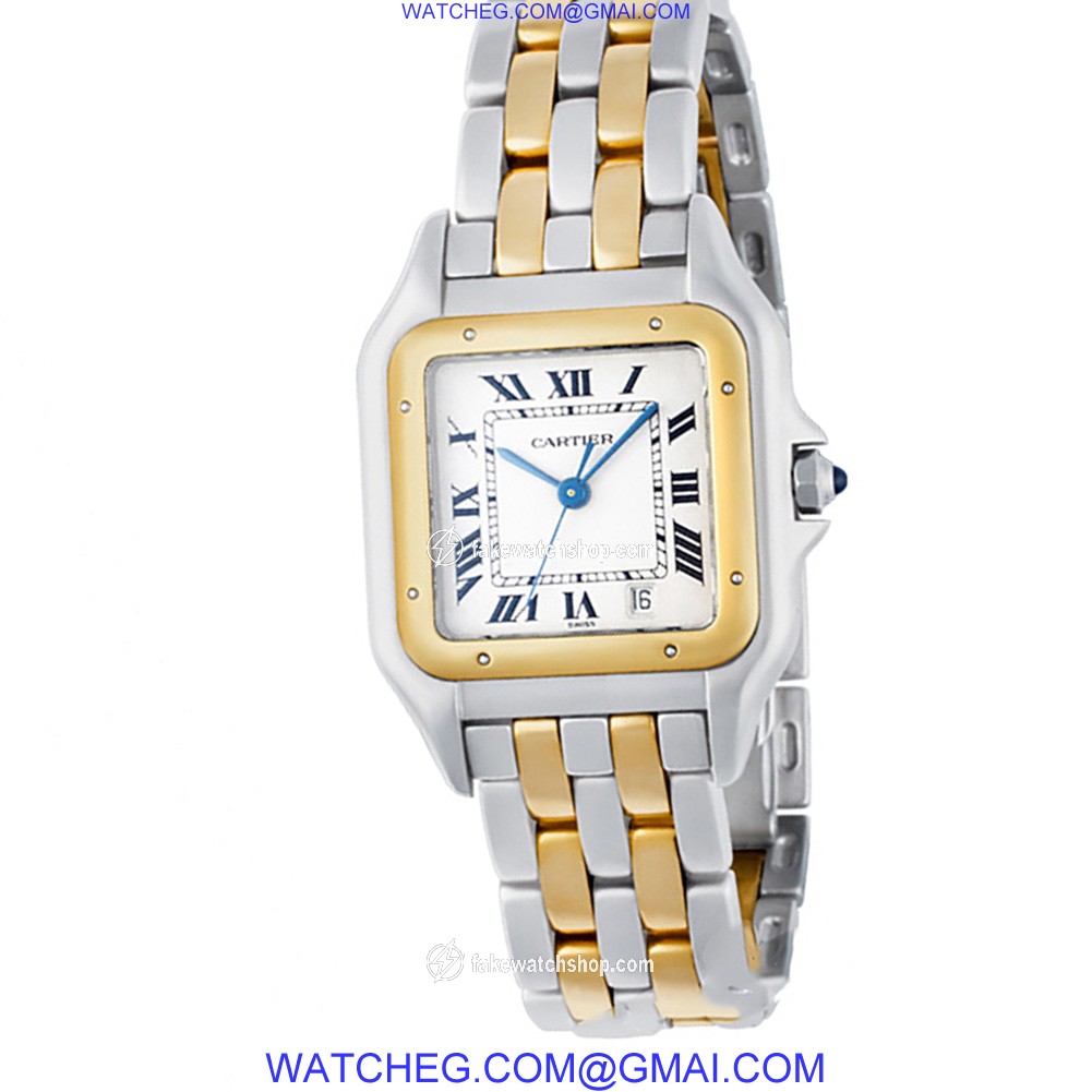 Cartier W25028B Panthere Quartz Male Stainless Steel