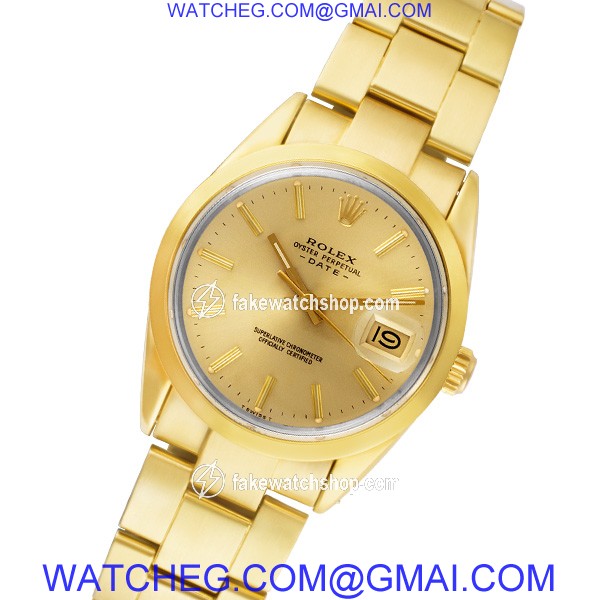 Rolex 15505 Date Automatic Male gold shell