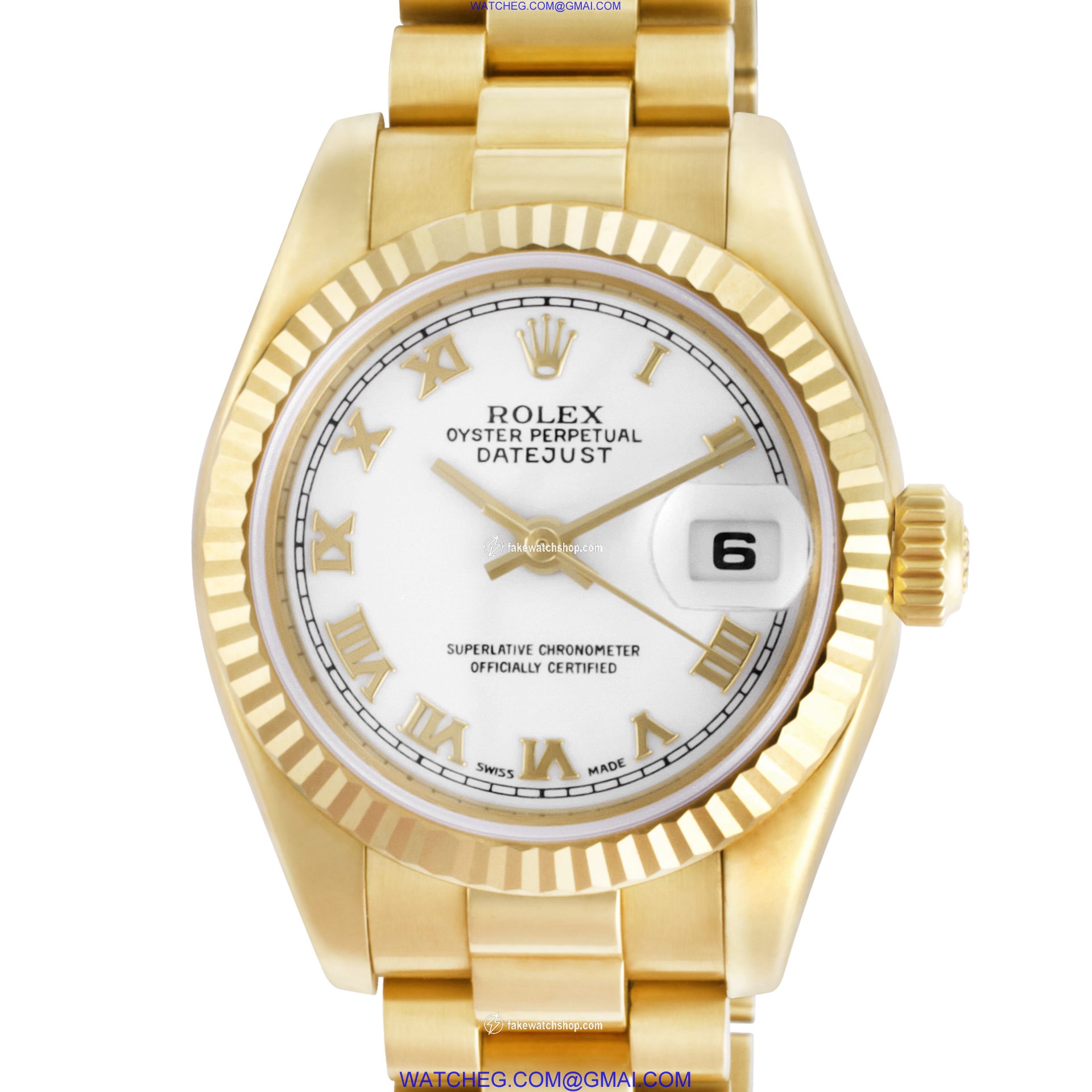 Rolex 179178 Datejust Automatic Female 18k yellow gold