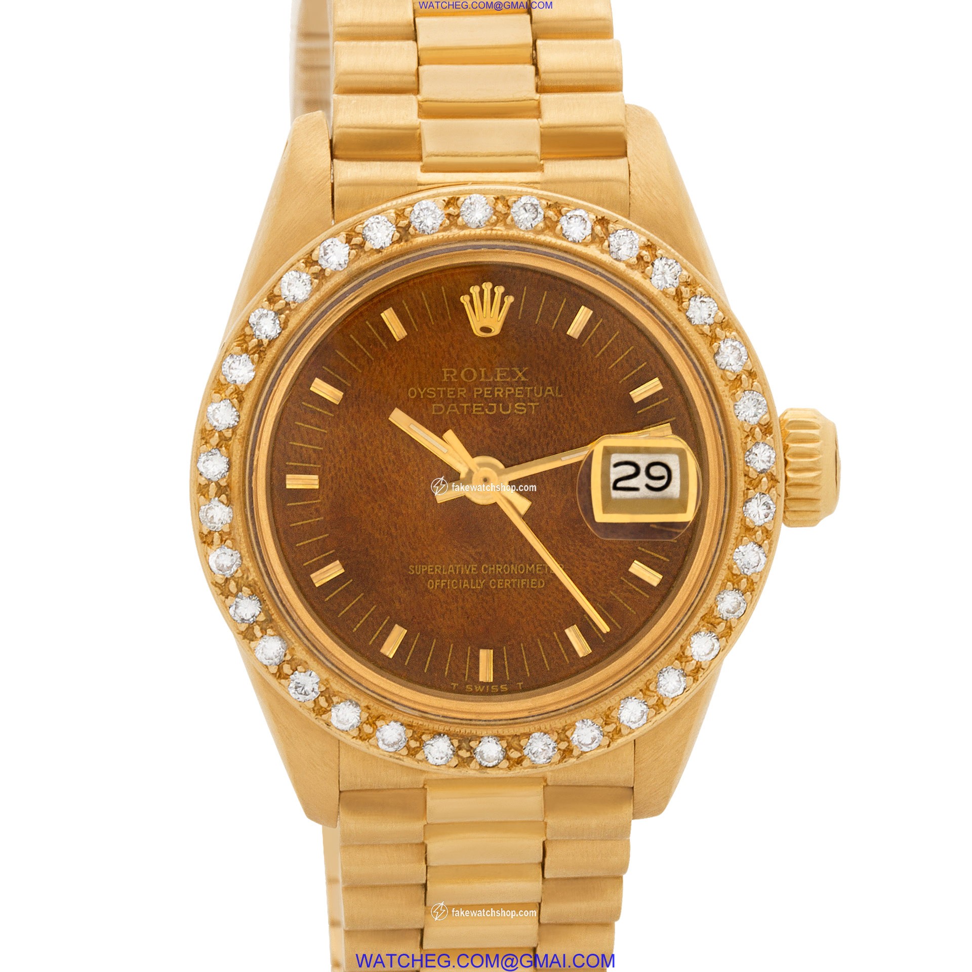 Rolex 6917 Datejust Automatic Female 18k yellow gold