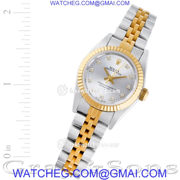 Rolex 76193 Oyster Perpetual Automatic Female Stainless Steel