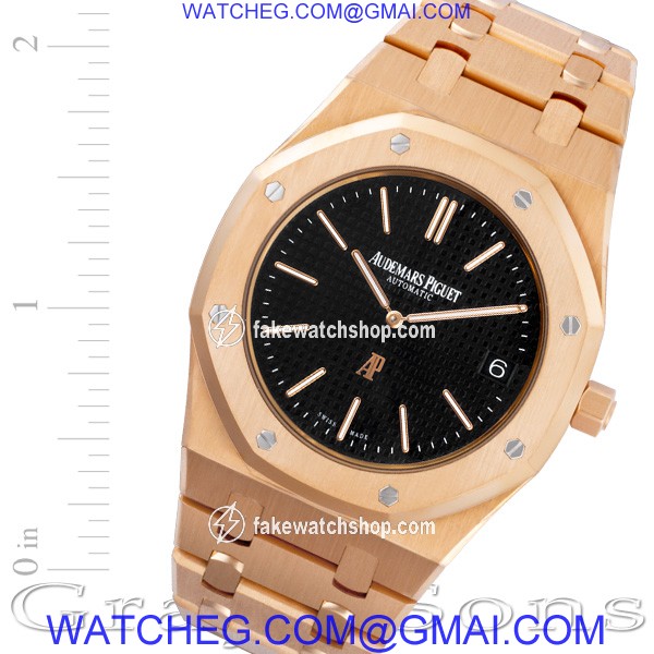 Audemars Piguet 15202OR.OO.1240OR.01 Royal Oak Automatic Male 18k rose gold