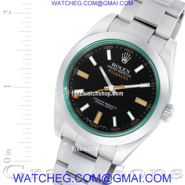 Rolex 116400V Milgauss Automatic Male Stainless Steel