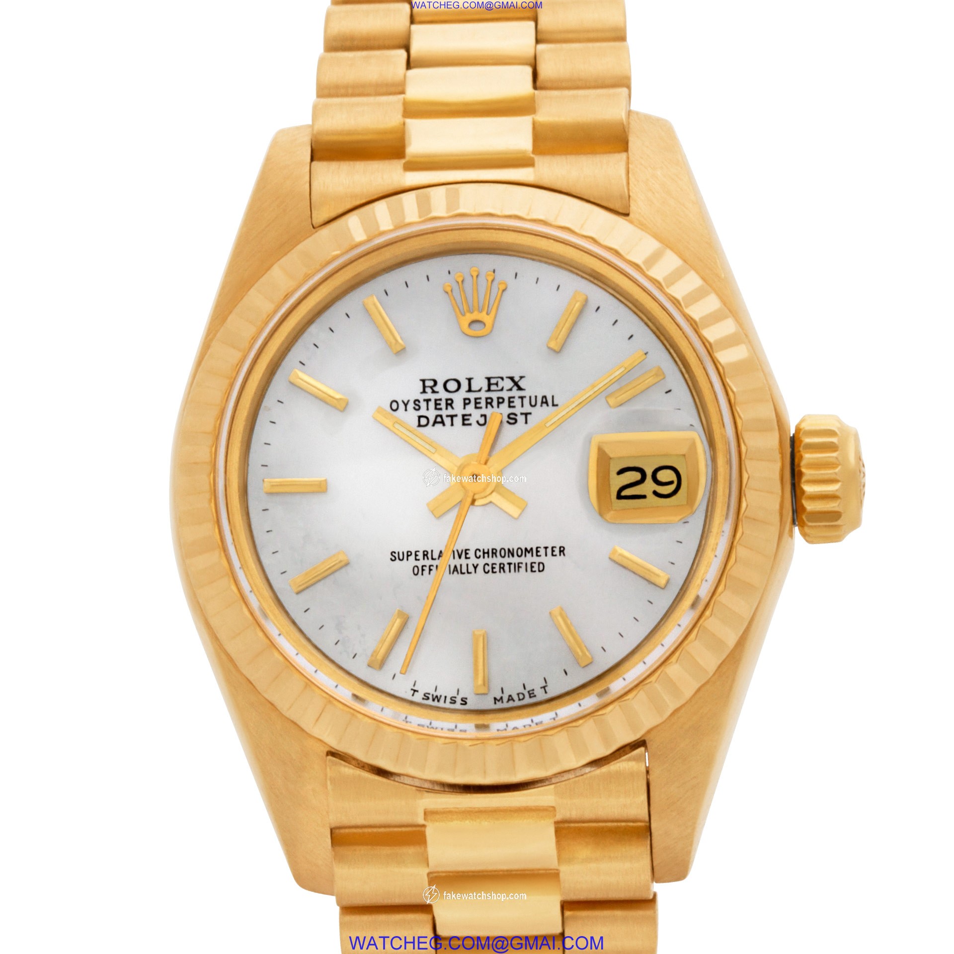 Rolex 6917 Datejust Automatic Female 18k yellow gold