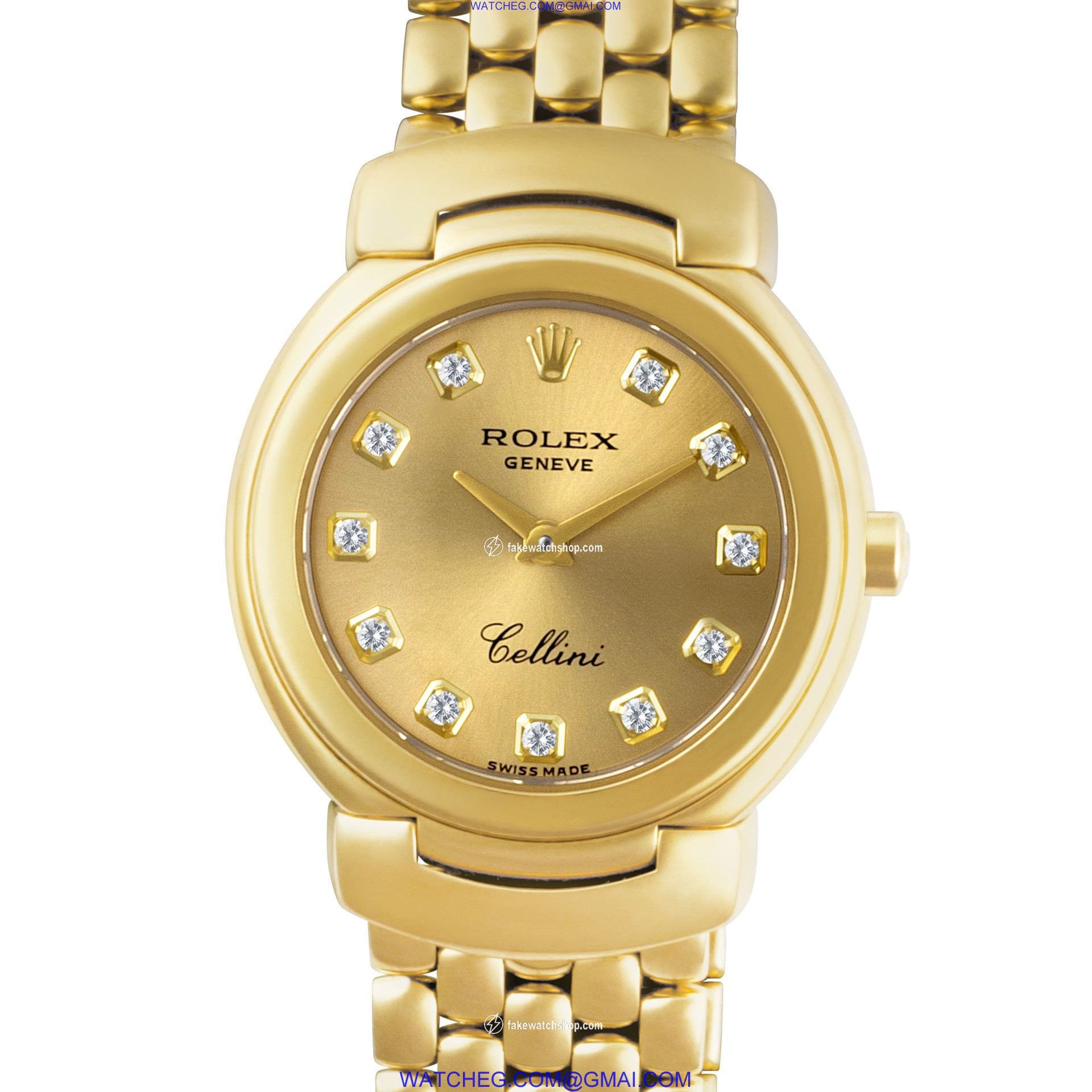 Rolex 6621 Cellini Quartz Female 18k yellow gold