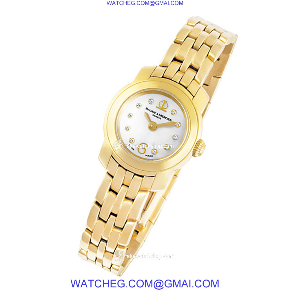 Baume & Mercier MOA08397 Capeland Quartz Female 18k yellow gold