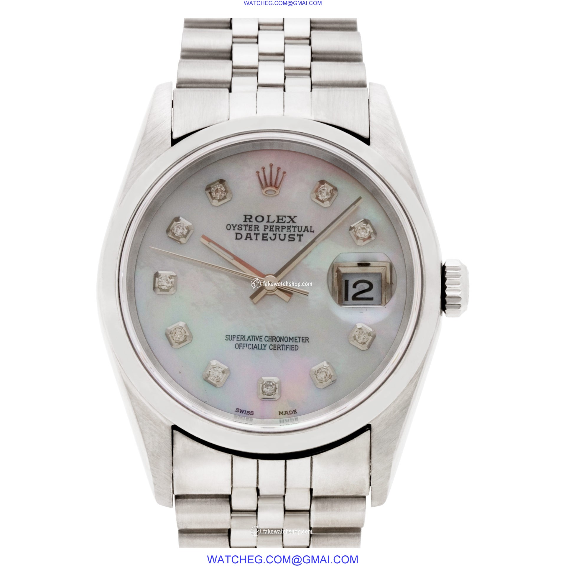 Rolex 16200 Datejust Automatic Unisex Stainless Steel