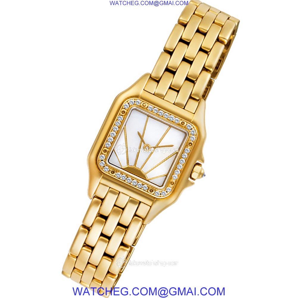 Cartier 001183 Panthere Quartz Female 18k yellow gold