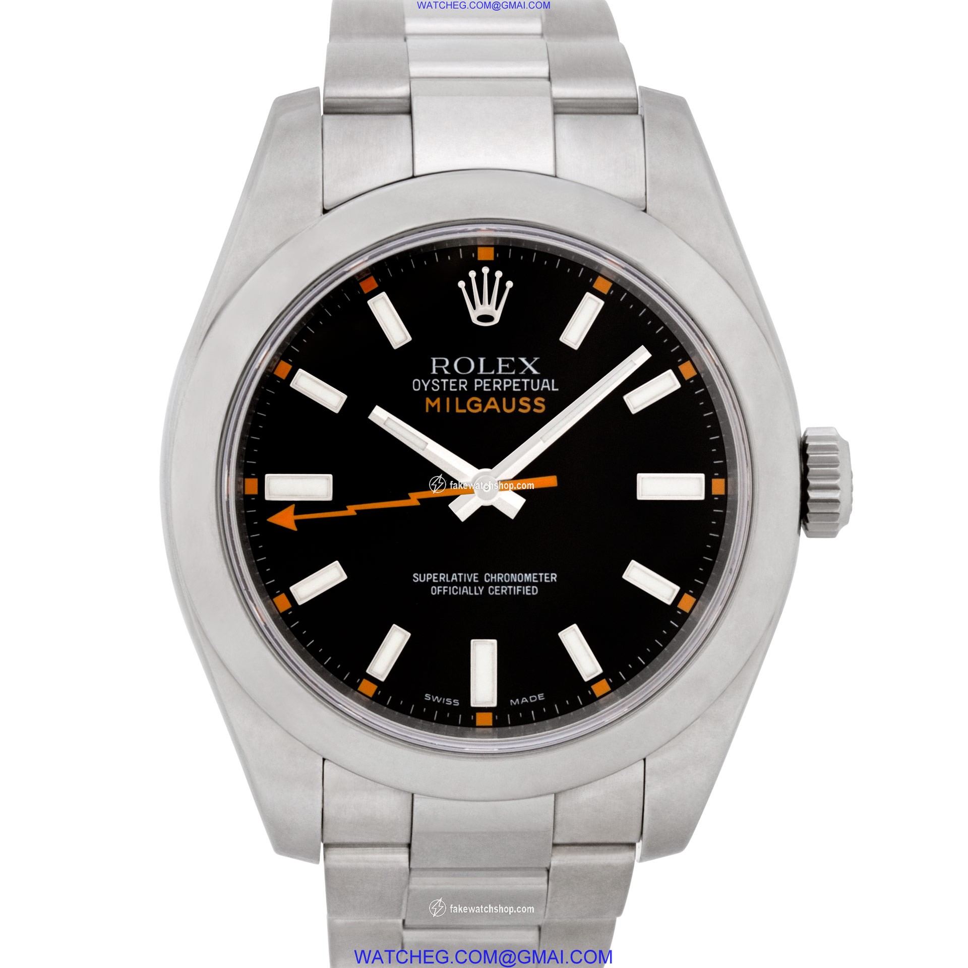 Rolex 116400 Milgauss Automatic Male Stainless Steel