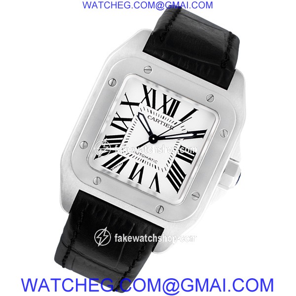 Cartier w20106x8 Santos 100 Automatic Unisex Stainless Steel