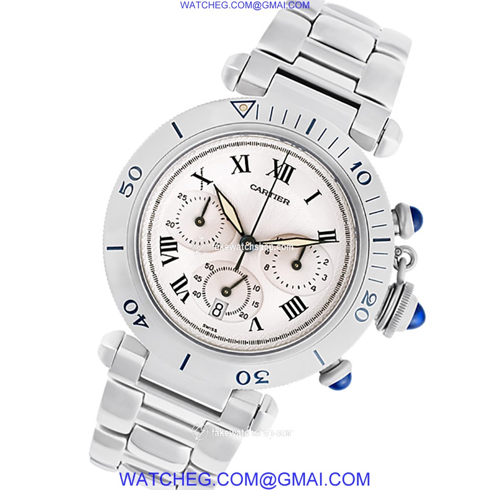 Cartier W31018H3 Pasha Quartz Unisex Stainless Steel