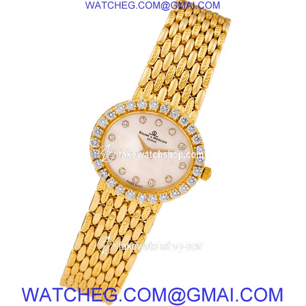 Baume & Mercier 18310 9  Quartz Female 18k yellow gold