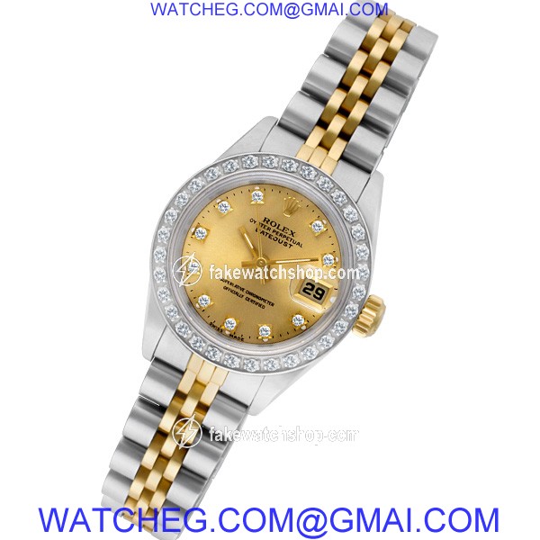 Rolex 69173 Datejust Automatic Female Stainless Steel