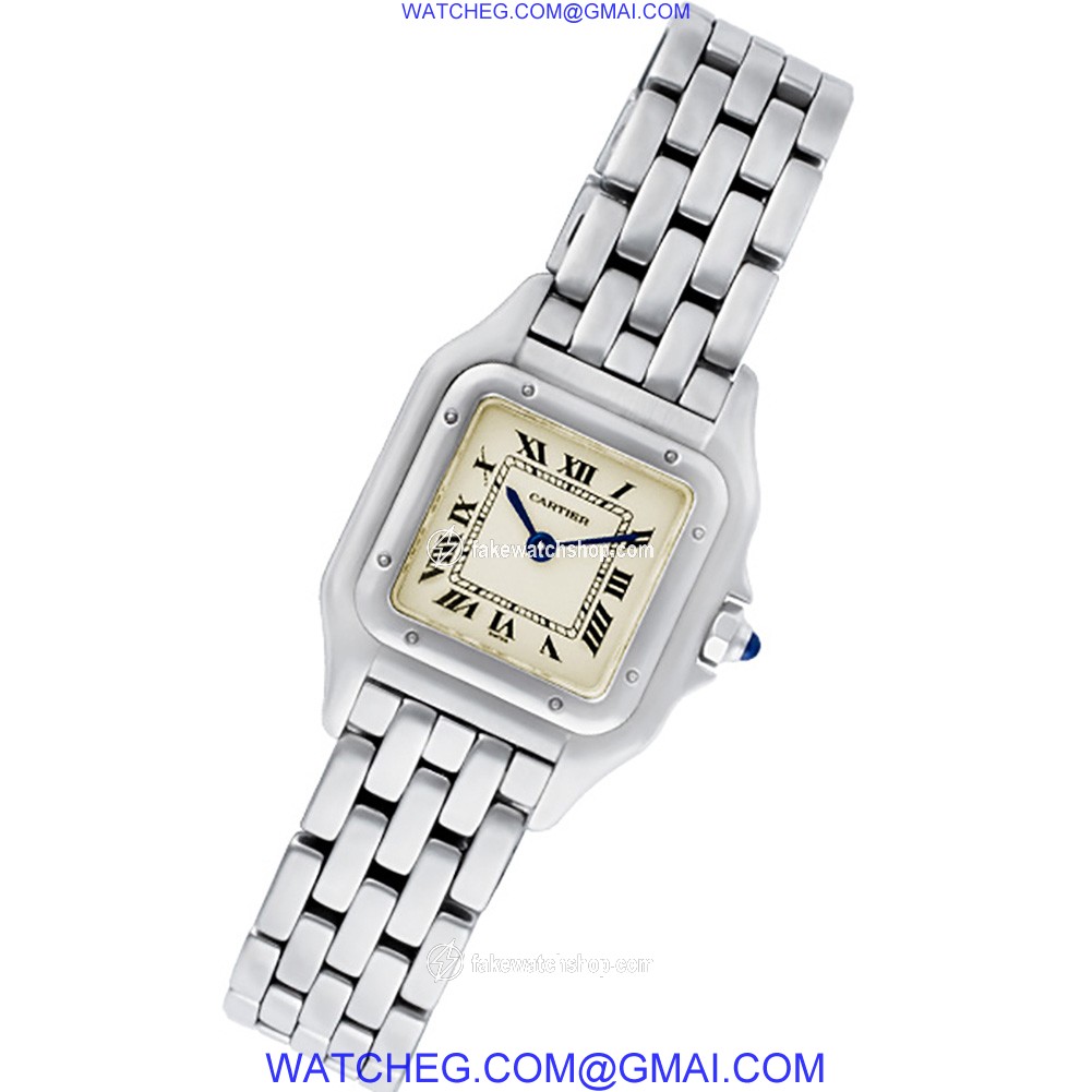 Cartier W25033P5 Panthere Quartz Female Stainless Steel
