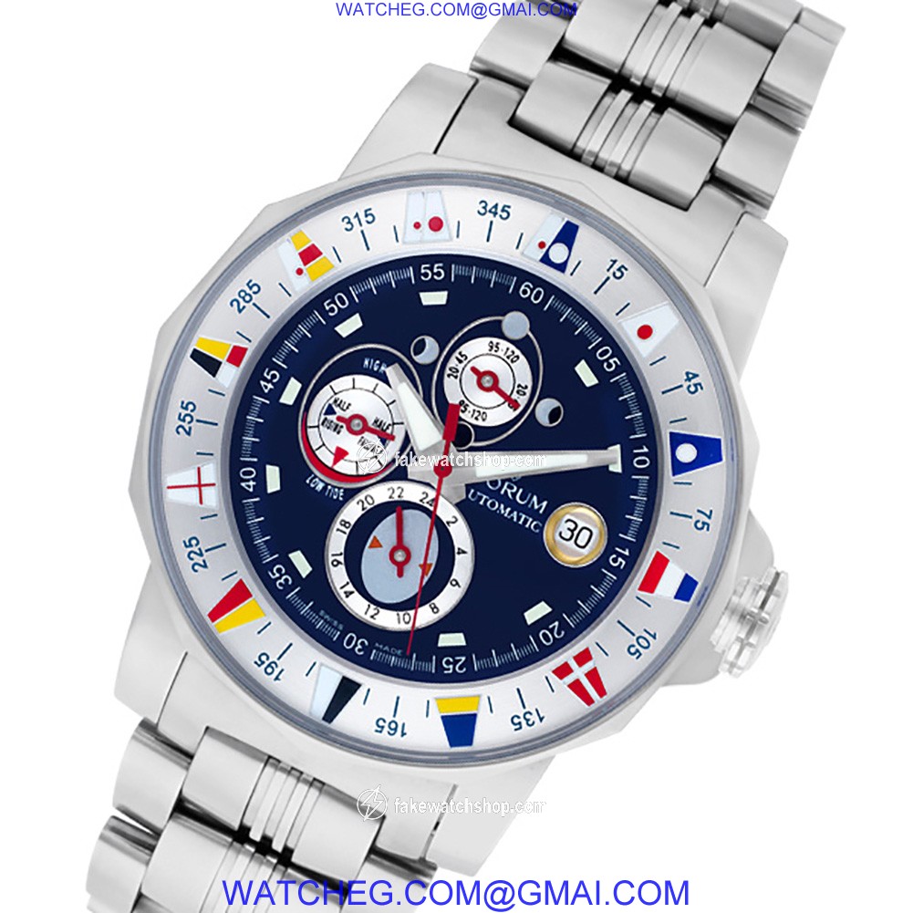 Corum 798221 Admirals cup 44 tides Automatic Male Stainless Steel