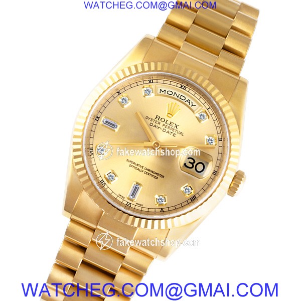 Rolex 118238 Day-Date Automatic Male 18k yellow gold