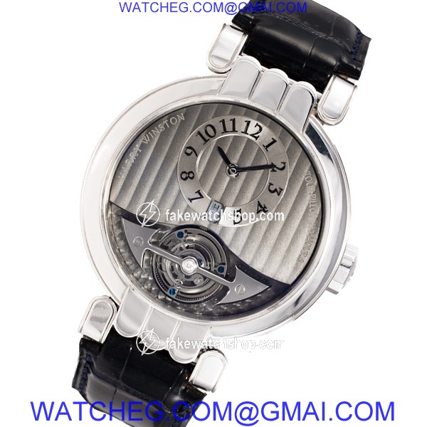 Harry Winston MMT40PL.T Excenter Tourbillion Manual Male Platinum