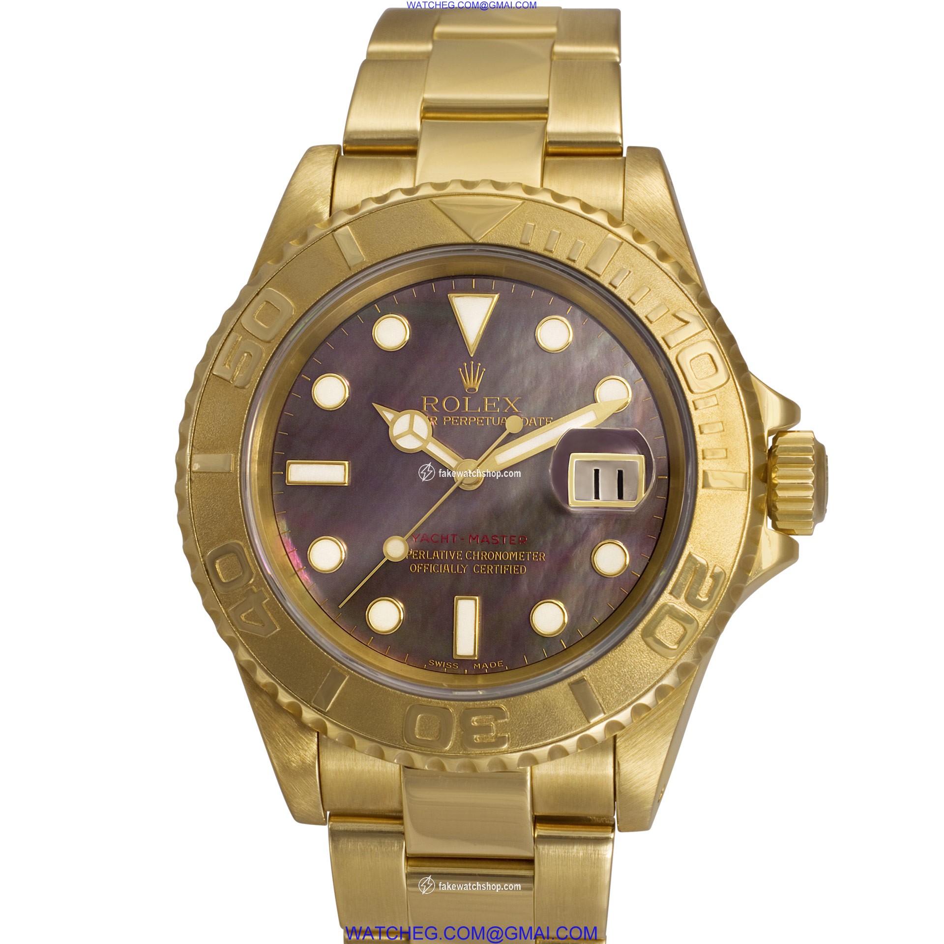 Rolex 16628 Yacht-Master Automatic Male 18k yellow gold