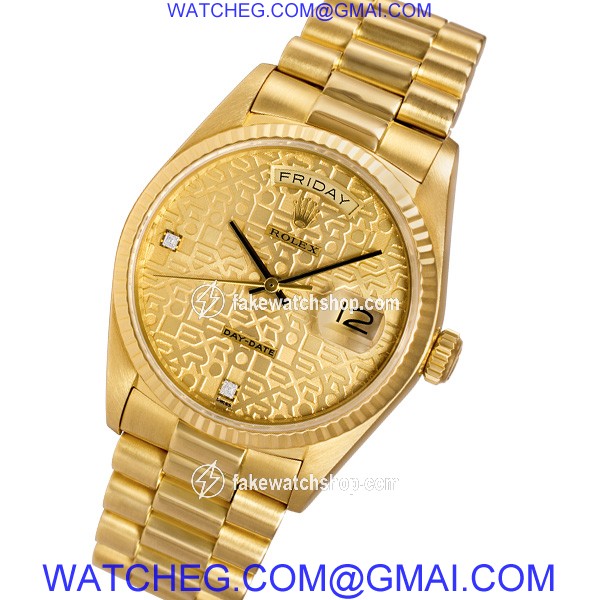 Rolex 18038 Day-Date Automatic Male 18k yellow gold