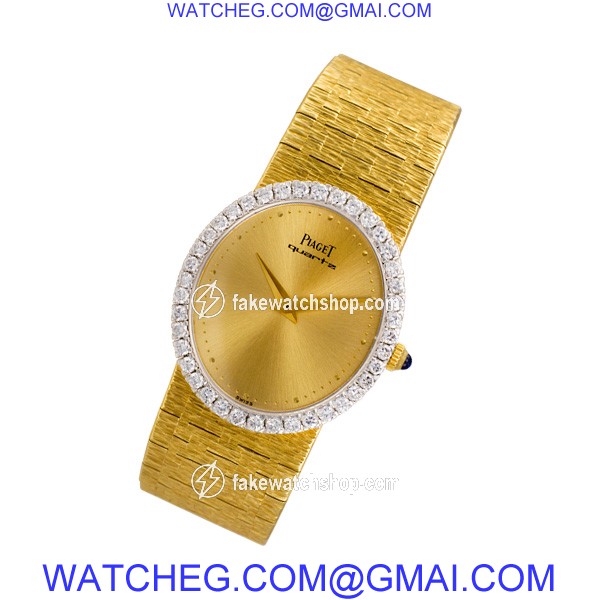 Piaget 9826a6 Classic Quartz Female 18k yellow gold