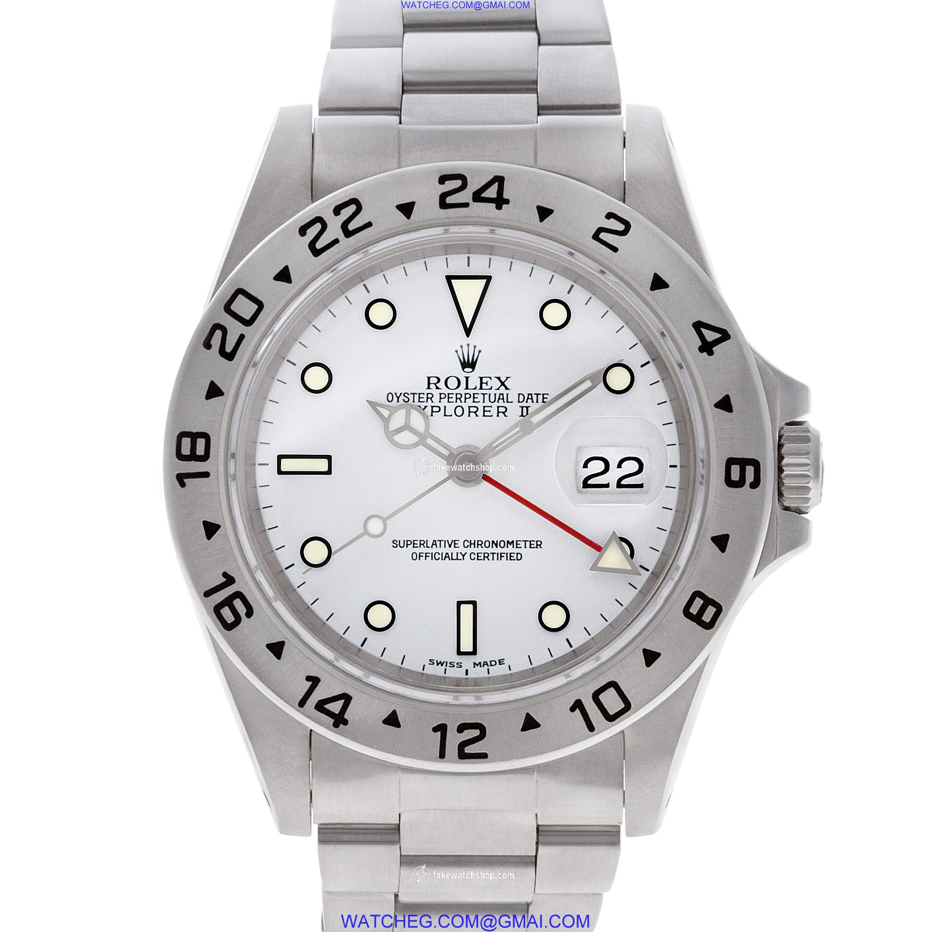 Rolex 16570 Explorer II Automatic Male Stainless Steel