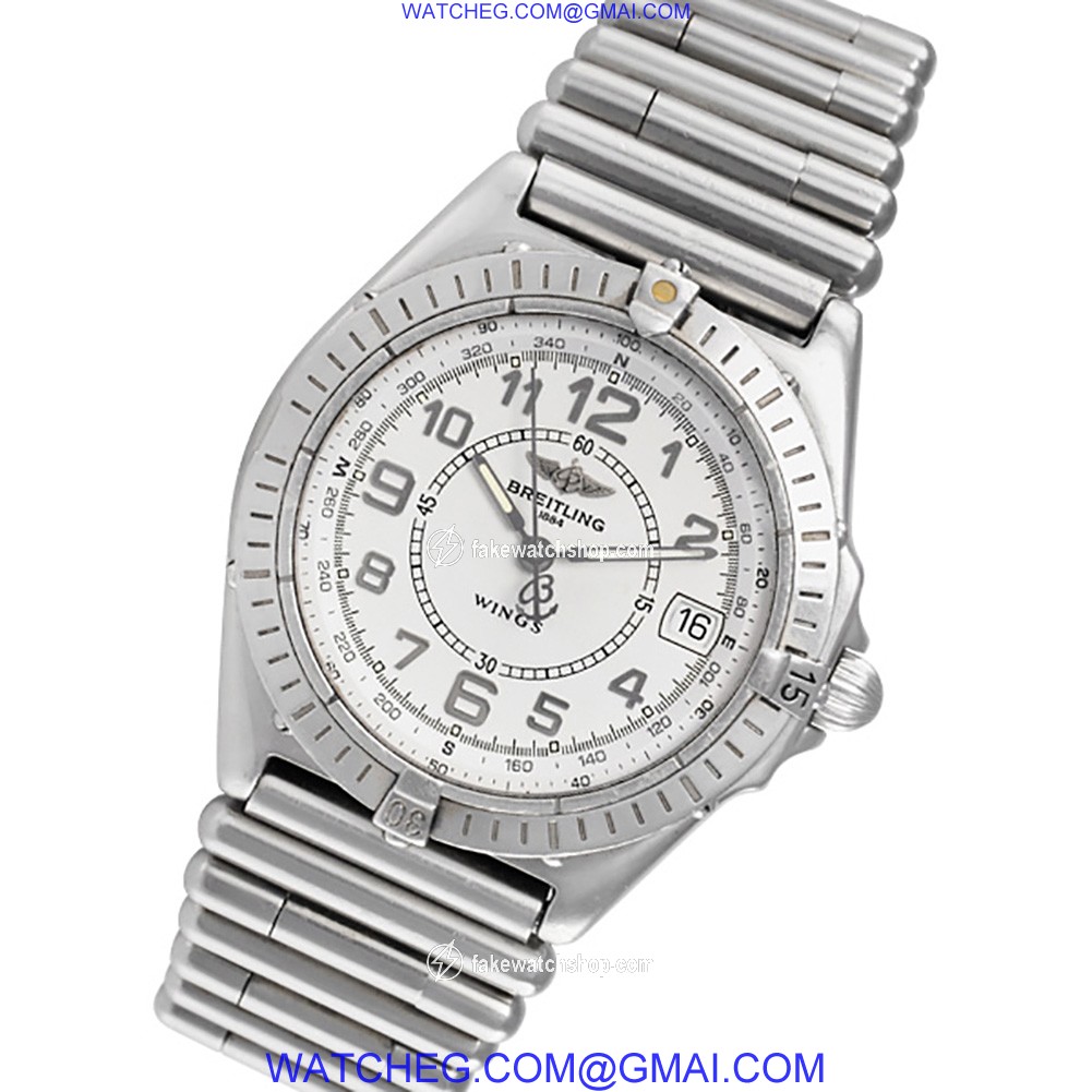Breitling A66050 Wings Quartz Male Stainless Steel