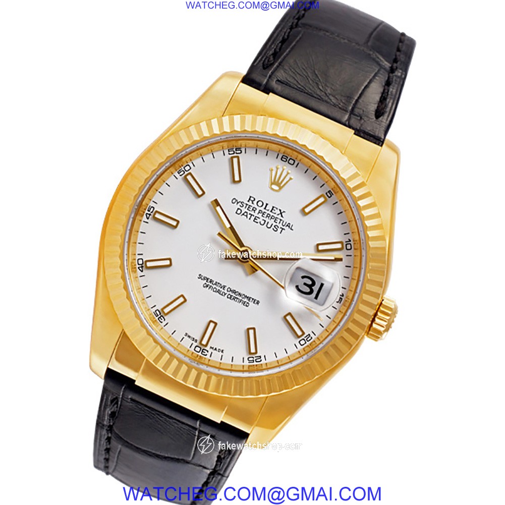 Rolex 116138 Datejust Automatic Male 18k yellow gold