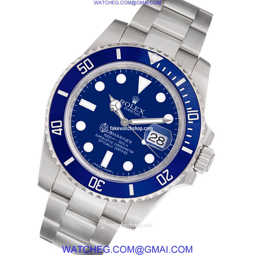Rolex 116619 Submariner Automatic Male 18k White Gold