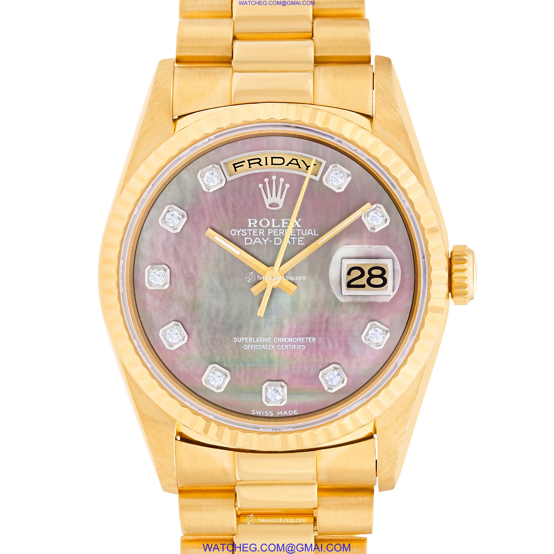 Rolex 18238 Day-Date Automatic Male 18k yellow gold