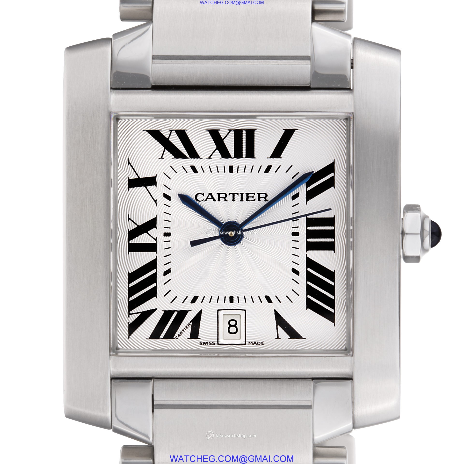 Cartier W51002q3 Tank Francaise Automatic Male Stainless Steel
