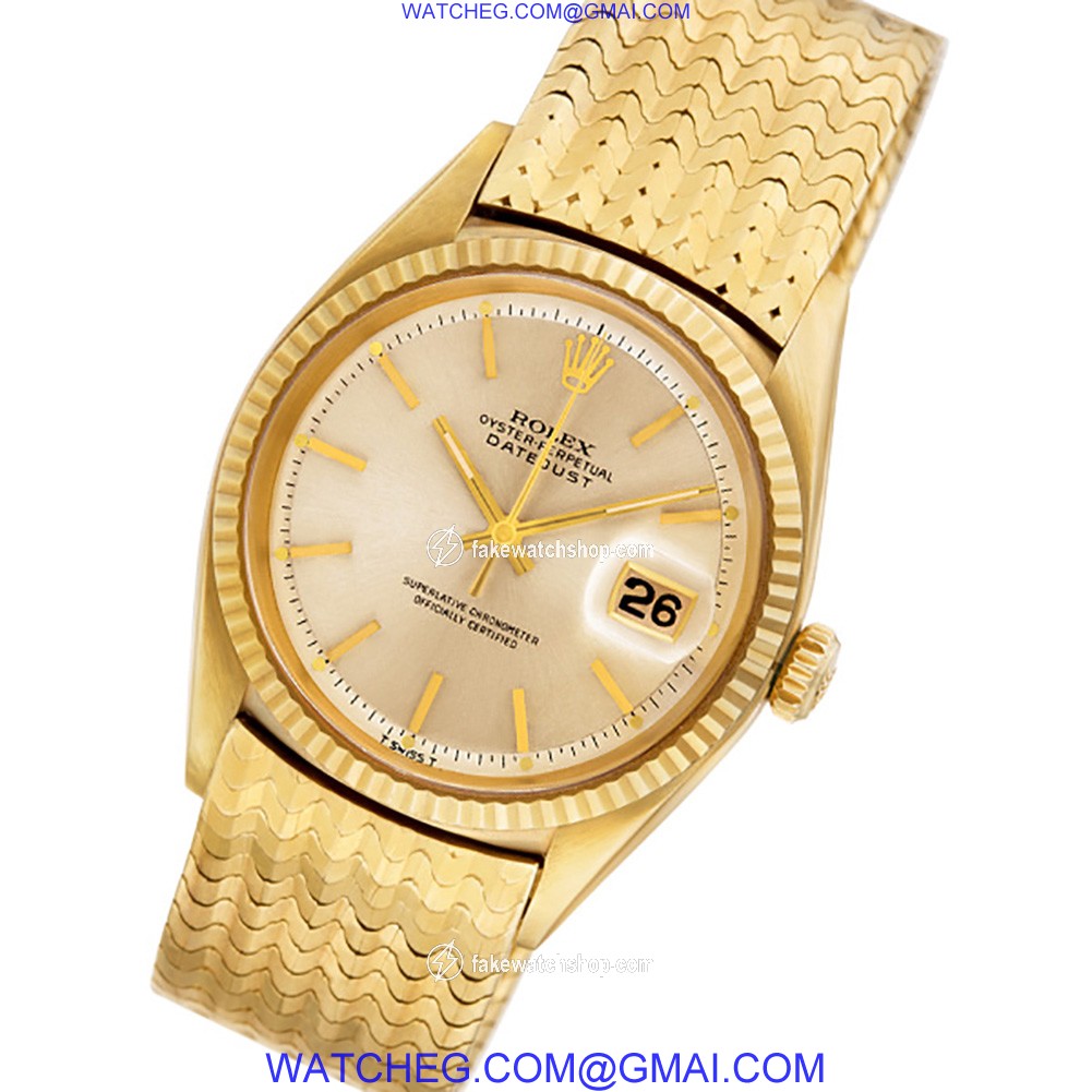 Rolex 1601 Datejust Automatic Male 14k yellow gold