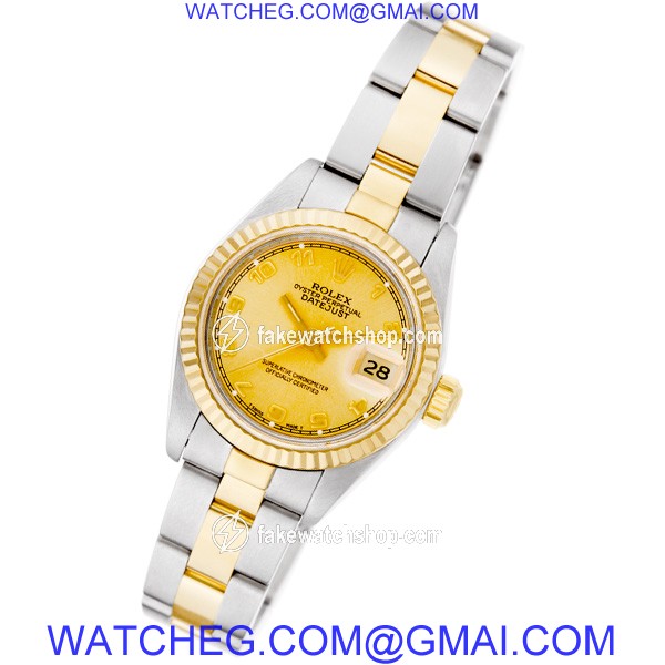 Rolex 69173 Datejust Automatic Female Stainless Steel