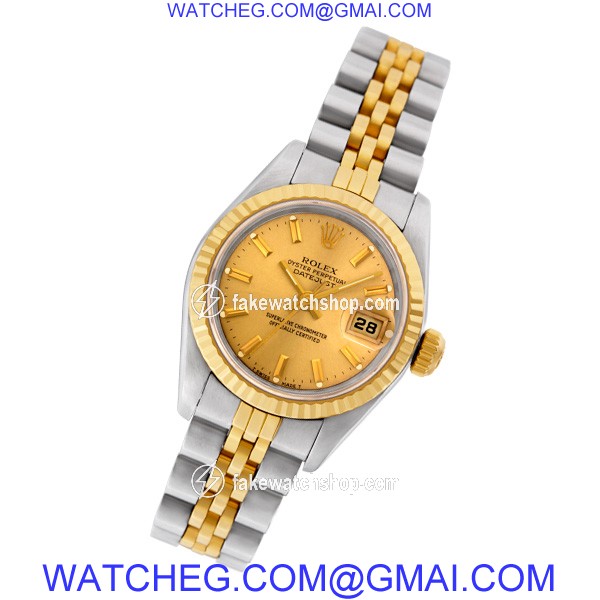 Rolex 69173 Datejust Automatic Female Stainless Steel