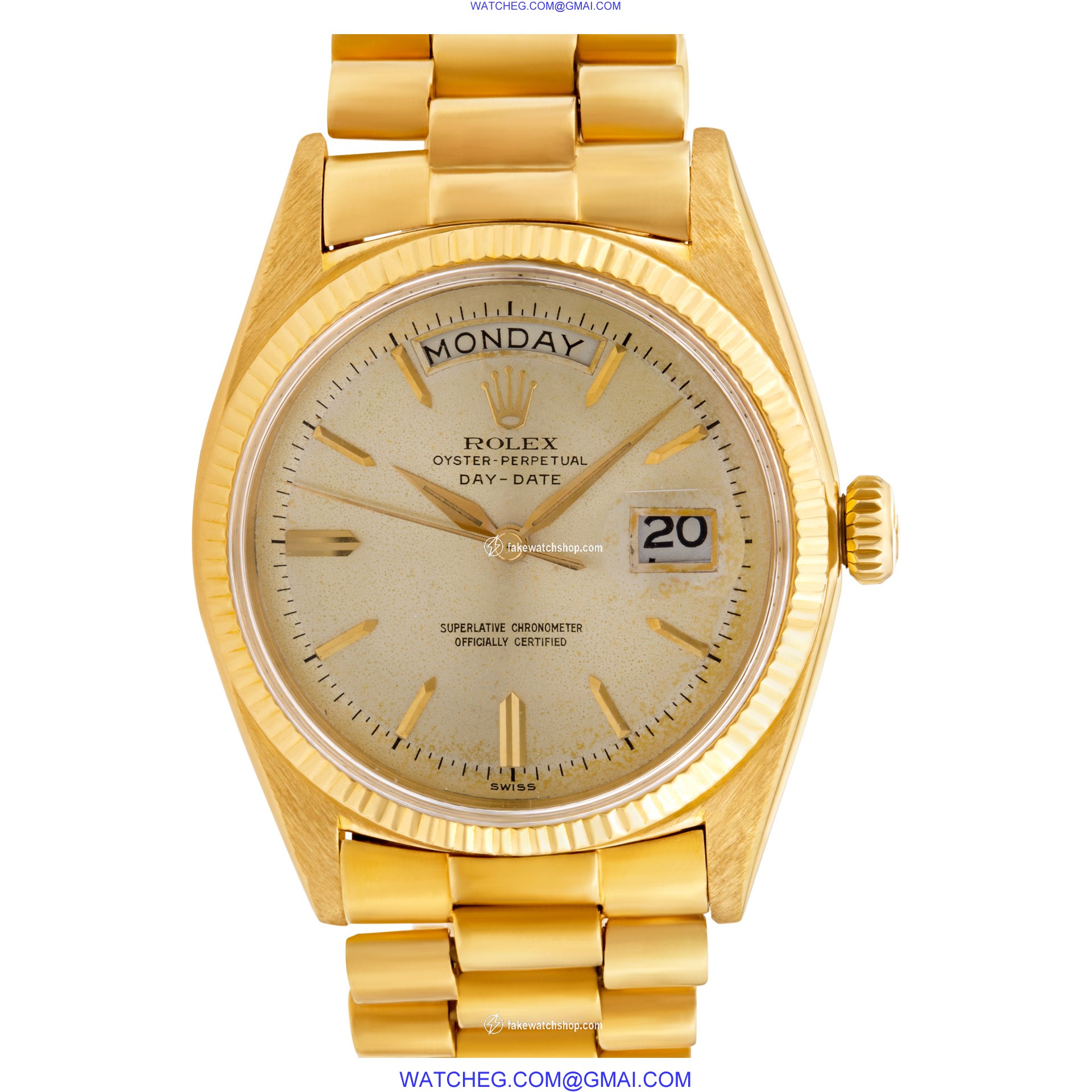 Rolex 1803 Day-Date Automatic Male 18k Yellow Gold