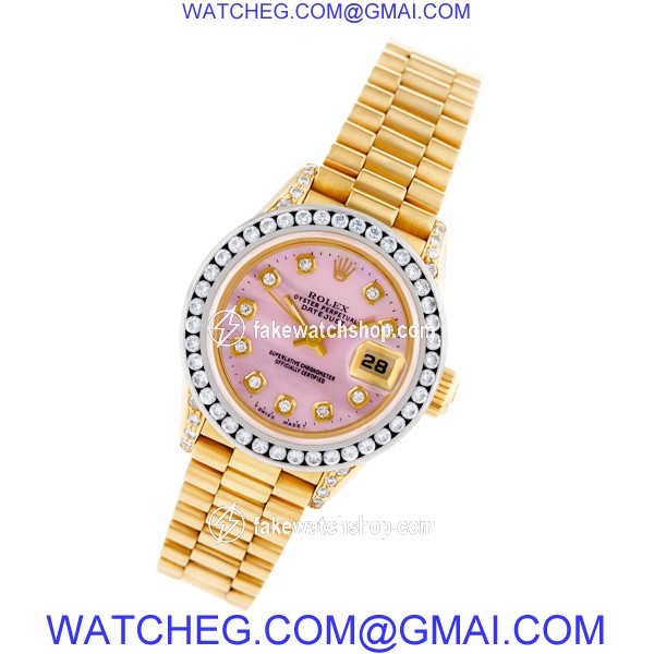 Rolex 69178 Datejust Automatic Female 18k yellow gold