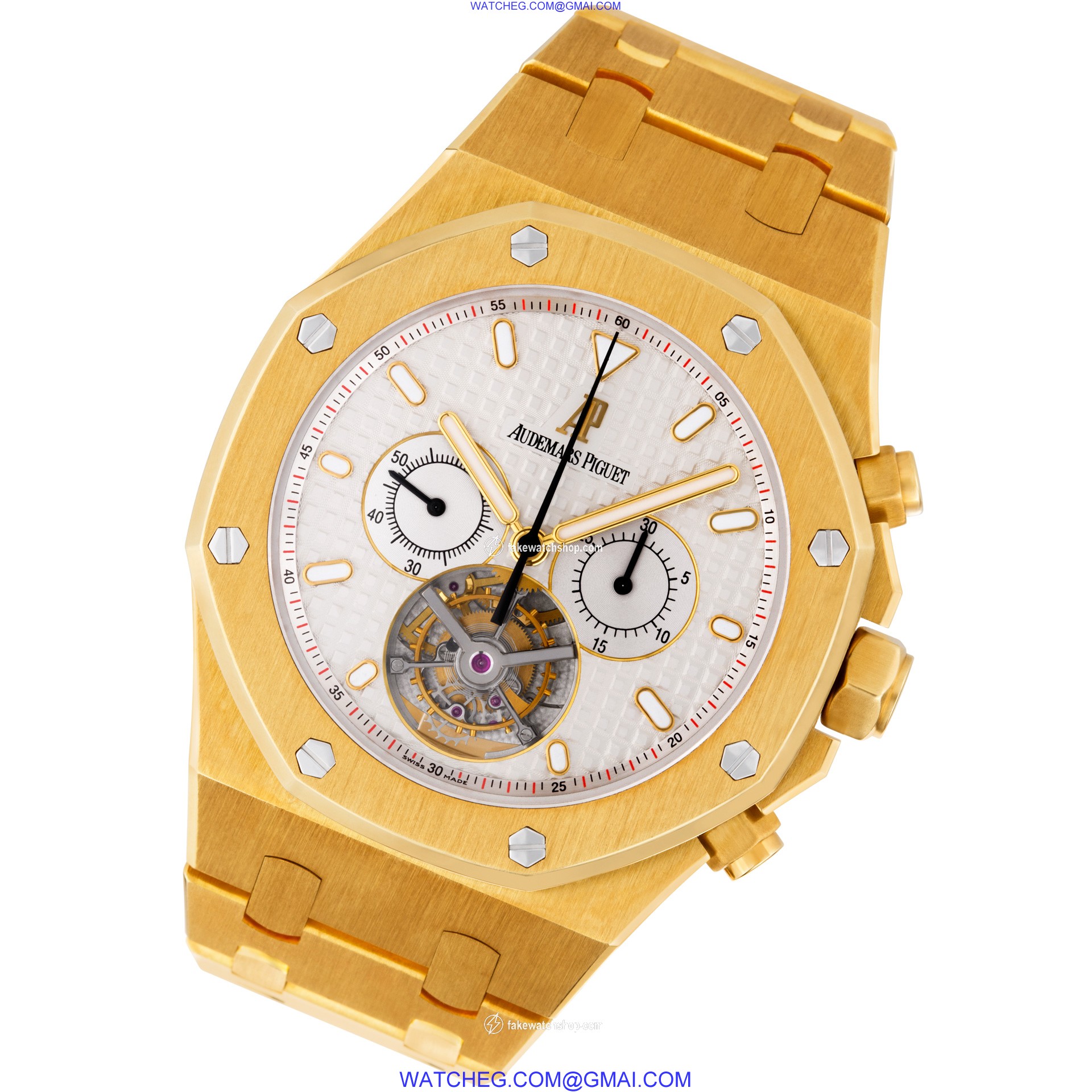 Audemars Piguet 25977BA.OO.1205BA.02 Tourbillon Manual Male 18k yellow gold