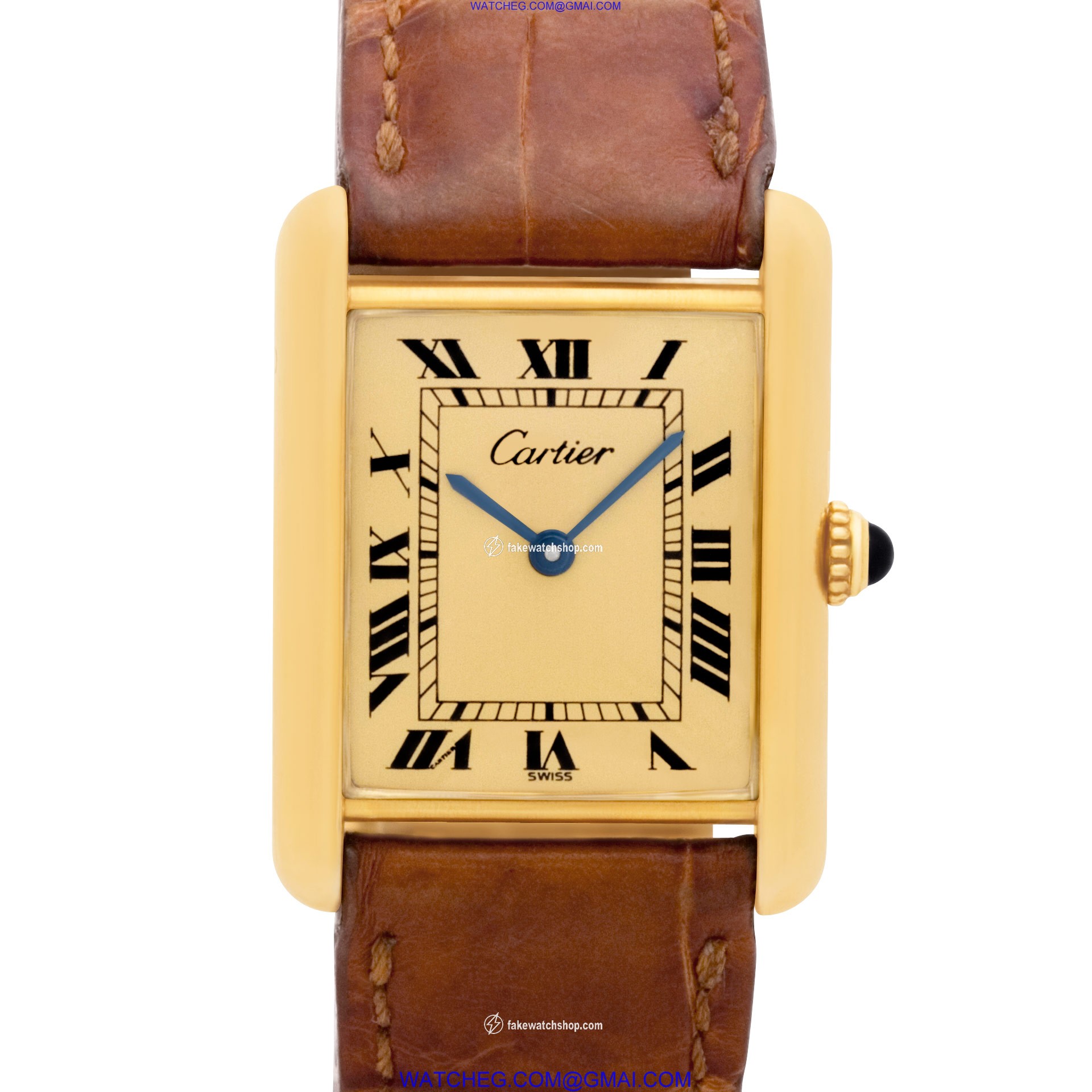 Cartier 12816 Vermeil Quartz Female Vermeil